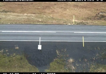 Road camera, road 1, road surface, Holtavorduheidi, West