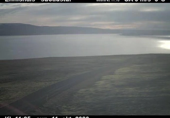 Road camera, road 68, looking south-east, Ennishals, Westfjords