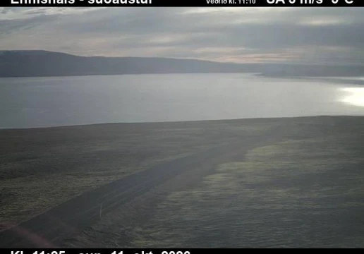 Road camera, road 68, looking south-east, Ennishals, Westfjords