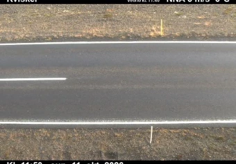 Road camera, road 1, road surface, Kvisker, Southeast