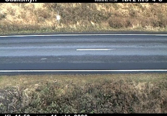 Road camera, road 1, road surface, Gauksmyri, North