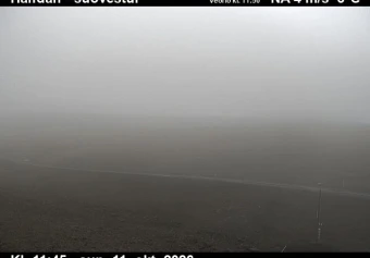 Road camera, road 63, looking south-west, Halfdan, Westfjords