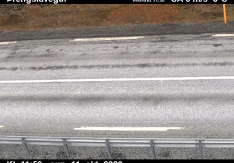 Road camera, road 39, road surface, Threngsli, Southwest