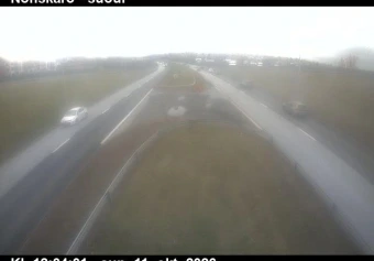 Road camera, road 41, towards Gardabaer, Nonskard, Capital Region