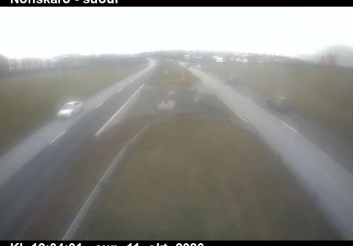 Road camera, road 41, towards Gardabaer, Nonskard, Capital Region