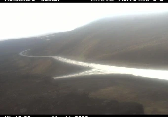 Road camera, road 85, looking east, Hofaskard, Northeast