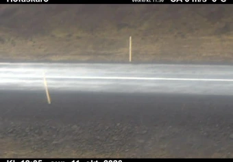 Road camera, road 85, road surface, Hofaskard, Northeast