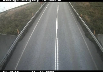 Road camera, road 61, road surface, Bolungarvik Tunnel, Hnifsdalur side, Westfjords