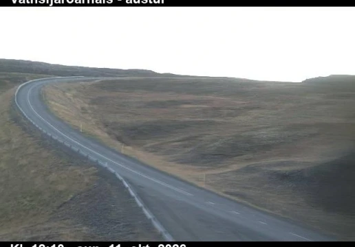 Road camera, road 61, looking east, Vatnsfjardarhals, Westfjords