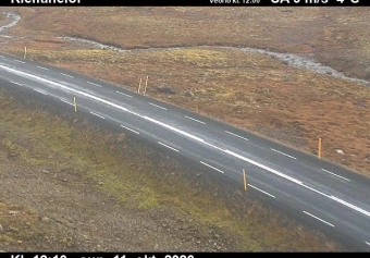 Road camera, road 62 (1), Kleifaheidi, Westfjords