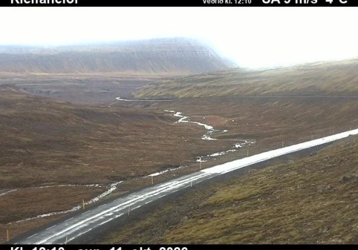 Road camera, road 62 (2), Kleifaheidi, Westfjords