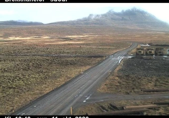 Road camera, road 85, looking south, Brekknaheidi, East