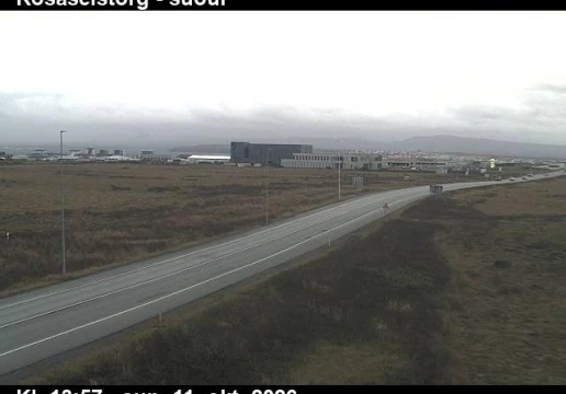 Road camera, road 41, looking south, Rosaselstorg, Southwest