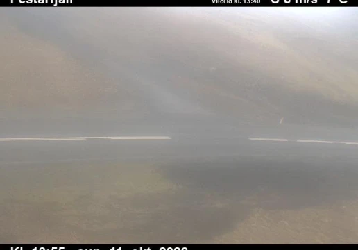 Road camera, road 427, road surface (2), Festarfjall, Southwest