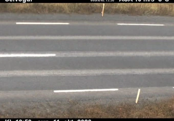 Road camera, road 427, road surface, Selvogur, Southwest