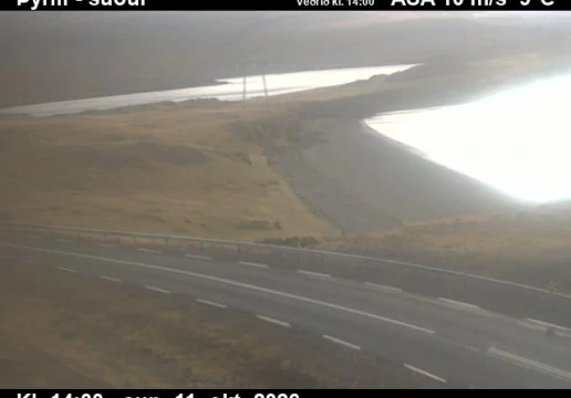 Road camera, road 47, looking south, Thyrill, West