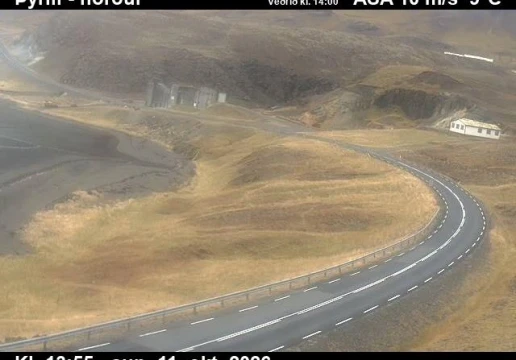 Road camera, road 47, looking north, Thyrill, West