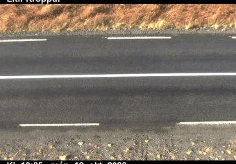 Road camera, road 50, road surface, Litli-Kroppur, West