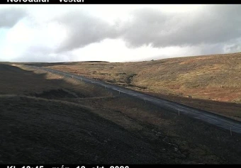 Road camera, road 61, looking west, Norddalur, Westfjords