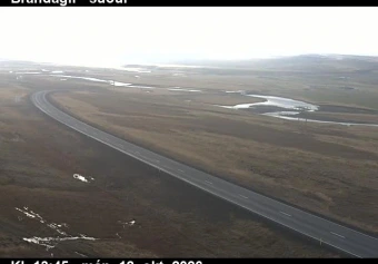 Road camera, road 1, looking south, Brandagil, North