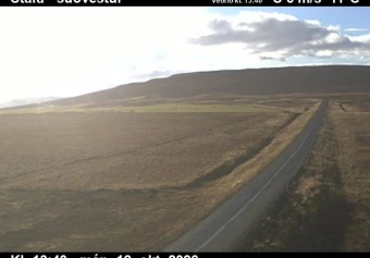 Road camera, road 76, looking south-west, Stafa, North