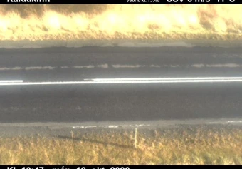 Road camera, road 85, road surface, Kaldakinn, Northeast