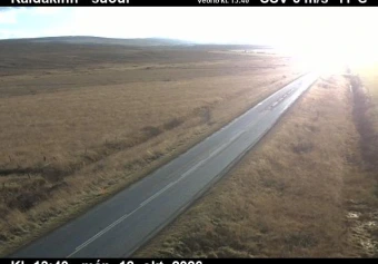 Road camera, road 85, looking south, Kaldakinn, Northeast