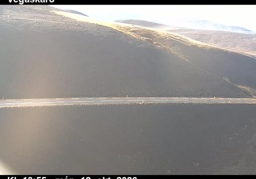 Road camera, road 1, road surface (2), Vegaskard, Northeast