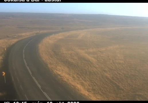 Road camera, road 1, looking east, Jokulsa a Dal, East