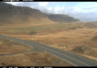 Road camera, road 1, looking east, Hestgerdi, Southeast
