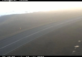 Road camera, road 1, looking west, Hestgerdi, Southeast