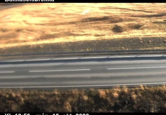 Road camera, road 1, road surface, Bakkaselsbrekka, North