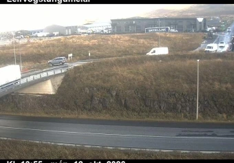 Road camera, road 1, road surface (1), Leirvogstungumelar, Capital Region