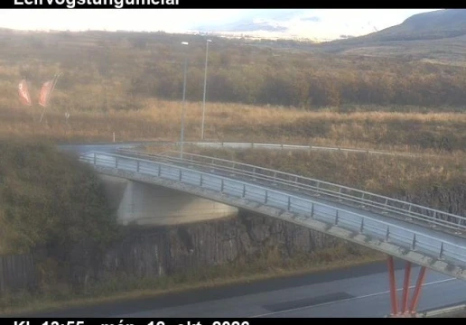 Road camera, road 1, road surface (2), Leirvogstungumelar, Capital Region