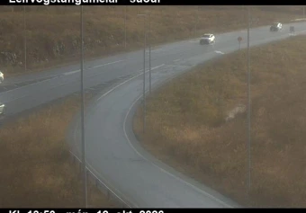 Road camera, road 1, looking south, Leirvogstungumelar, Capital Region
