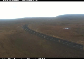 Road camera, road 61, looking north-east, Gautsdalur, Westfjords