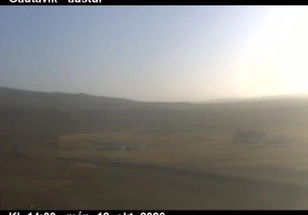 Road camera, road 1, out along Berufjordur, Gautavik, East