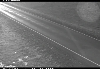 Road camera, road 1, road surface, Hvaldalsa, East