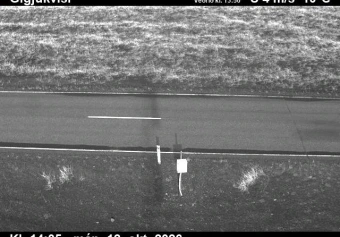 Road camera, road 1, road surface, Gigjukvisl, Southeast