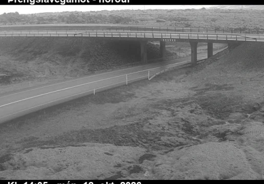 Road camera, road 39, Threngslavegamot, Southwest