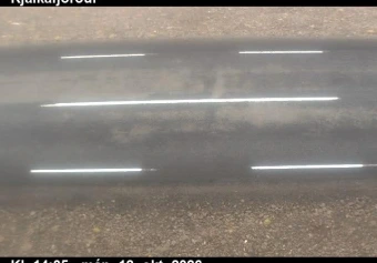 Road camera, road 60, road surface, Kjalkafjordur, Westfjords