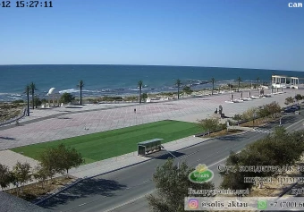 Central embankment, Aktau, Mangystau Region