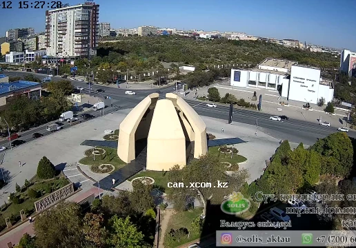 Eternal Flame memorial, Aktau, Mangystau Region
