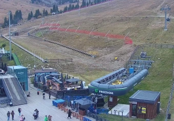Base station, Shymbulak, Almaty