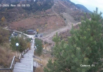 Ski slope, Oi-Karagai, Almaty Region