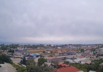 Panorama, Bosteri, Issyk-Kul Region