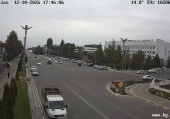 Центр міста, Талас, Таласька область