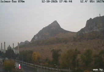 Sulaiman-Too mountain and mosque, Osh