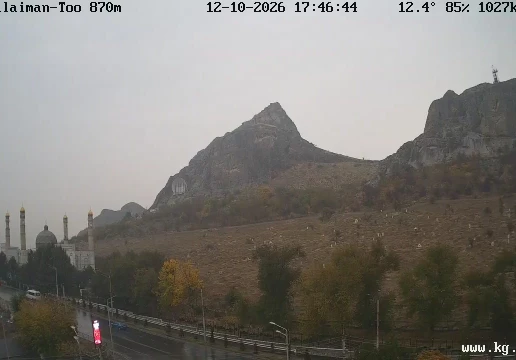 Sulaiman-Too mountain and mosque, Osh