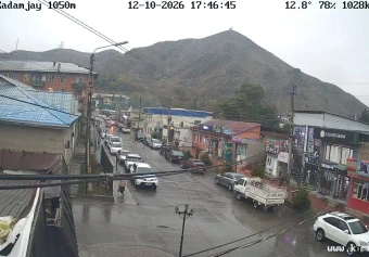Town centre, Kadamjay, Batken Region
